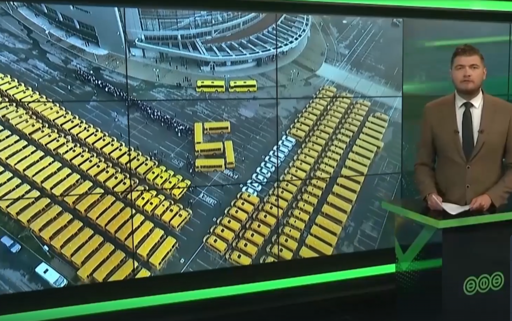 Городам и районам Башкирии передали 206 школьных транспортных средств