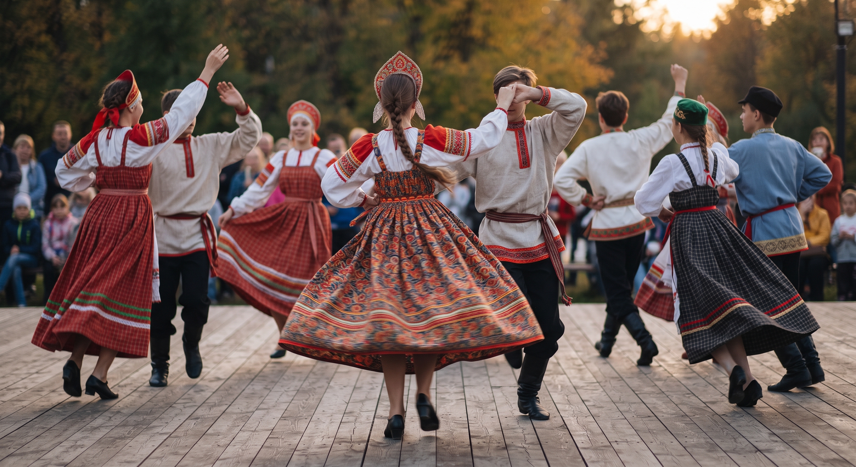 Стартует флешмоб «Танцы народов России»