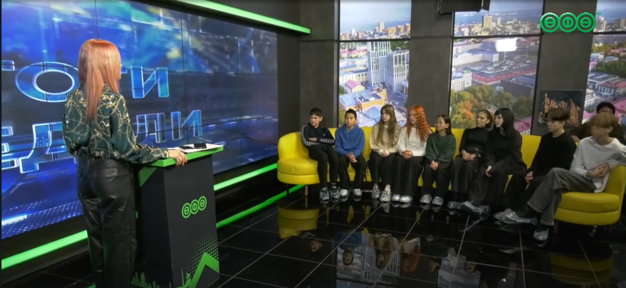 Воспитанники центра содействия семейному воспитанию имени Ш.Худайбердина познали тв кухню Всей Уфы