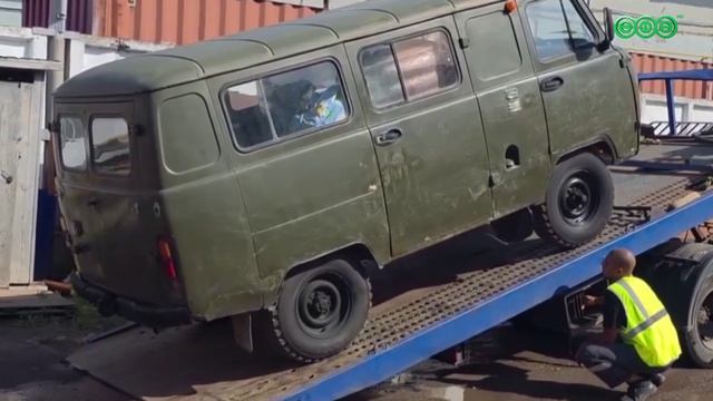 Крупную партию гуманитарного груза отправили на передовую из Ленинского района Уфы