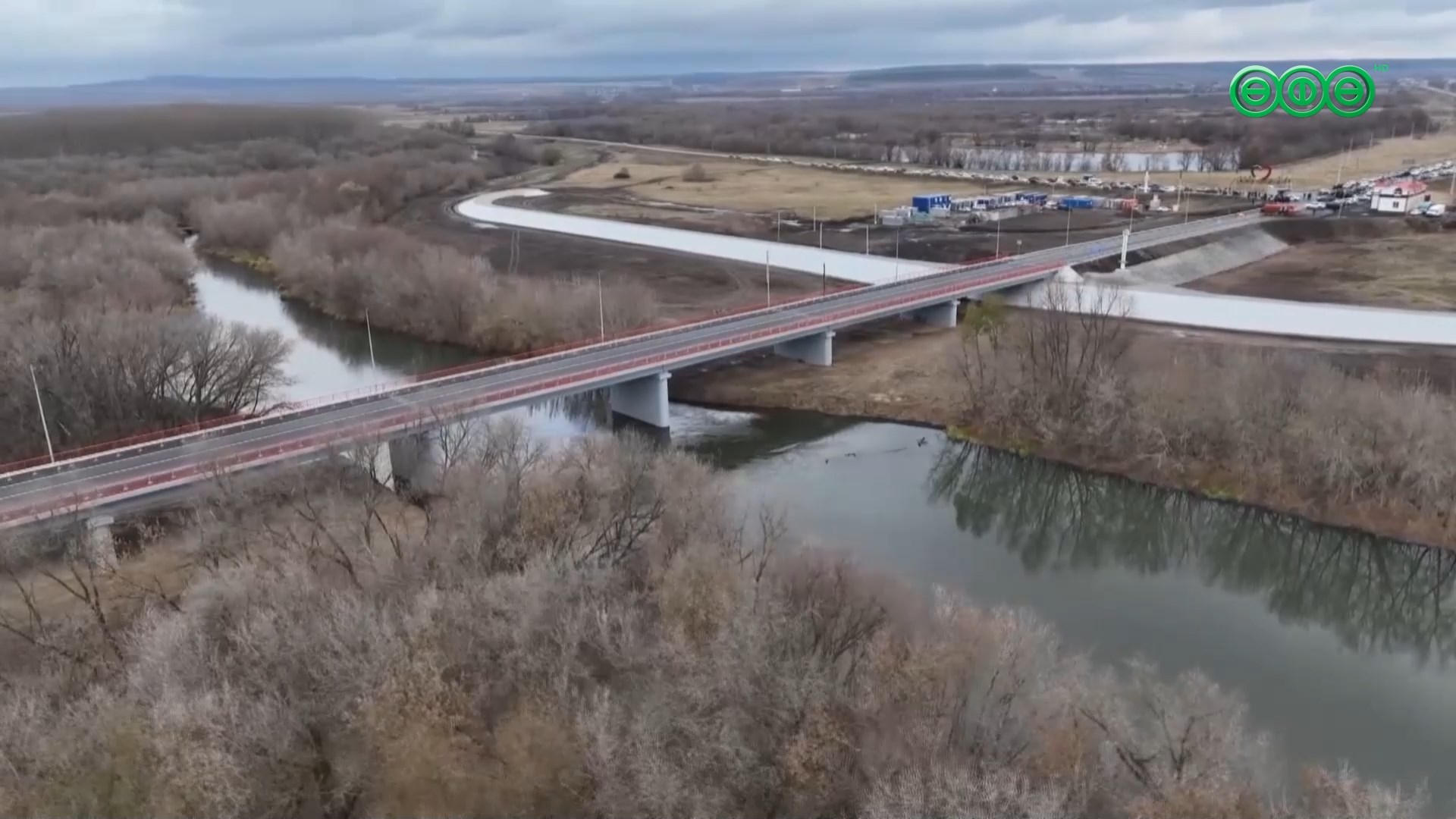 На границе Башкортостана и Татарстана открыли мост
