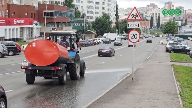 За сутки в Уфе выпало 39% месячной нормы осадков