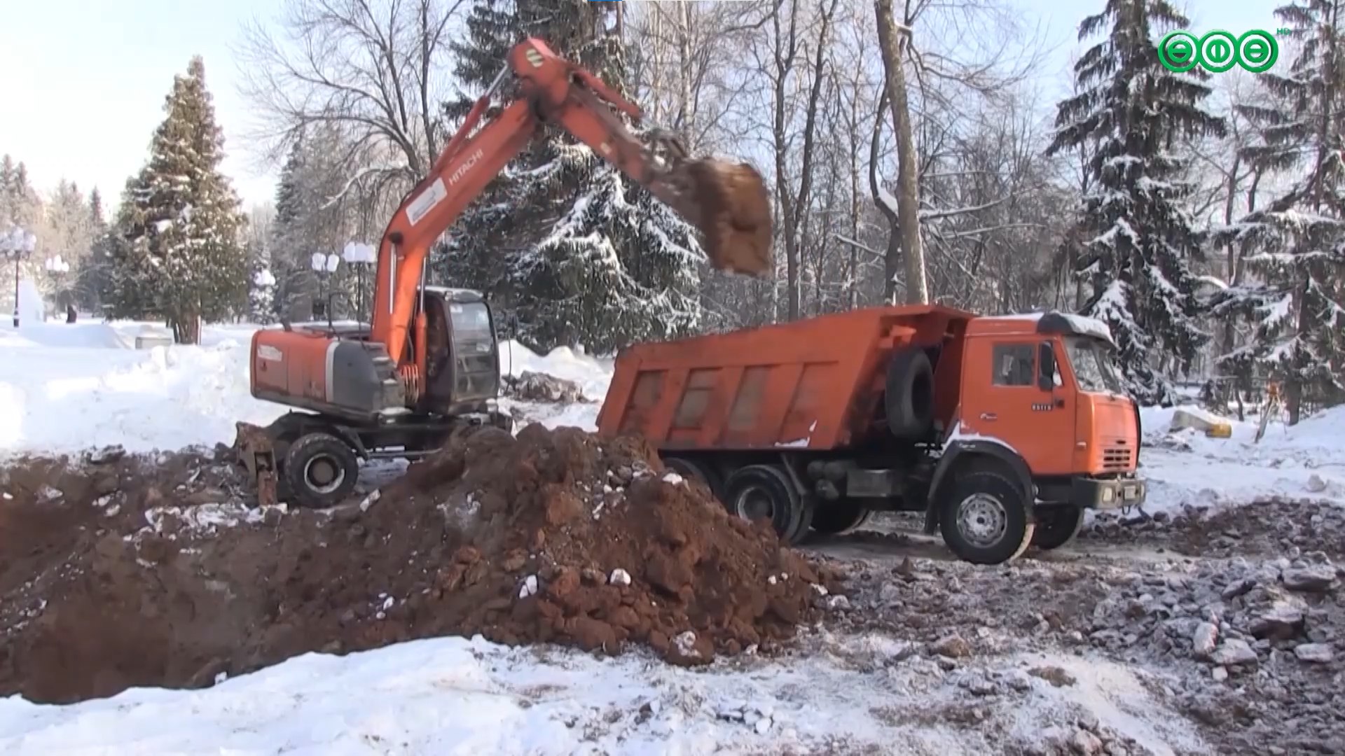 Парк Ленина в Уфе готов на 50%