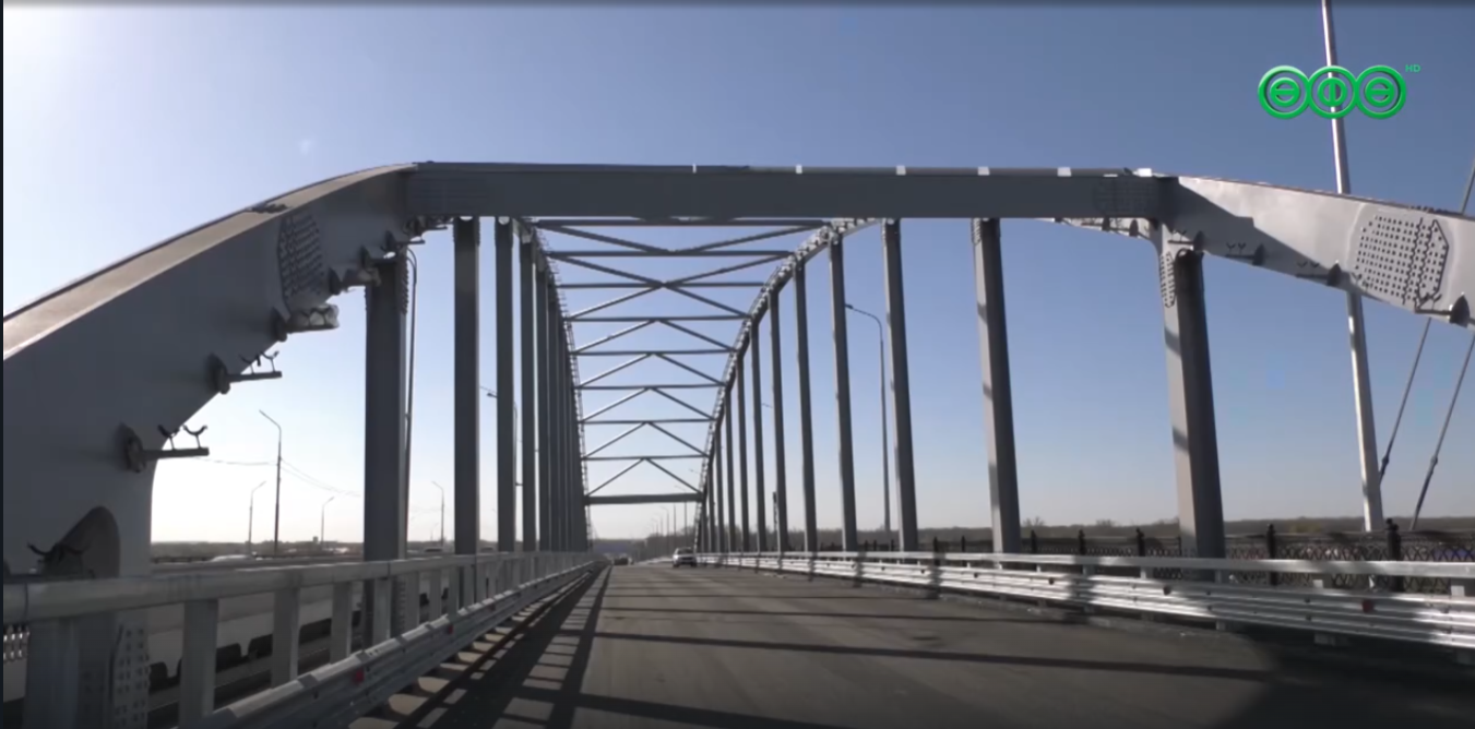 В Уфе завершают капремонт Бельского арочного моста