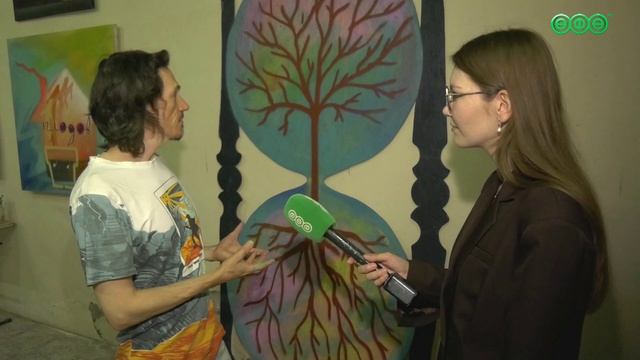 Уфимский художник Олег Кайбышев регулярно учит школьников создавать граффити и другие инсталляции