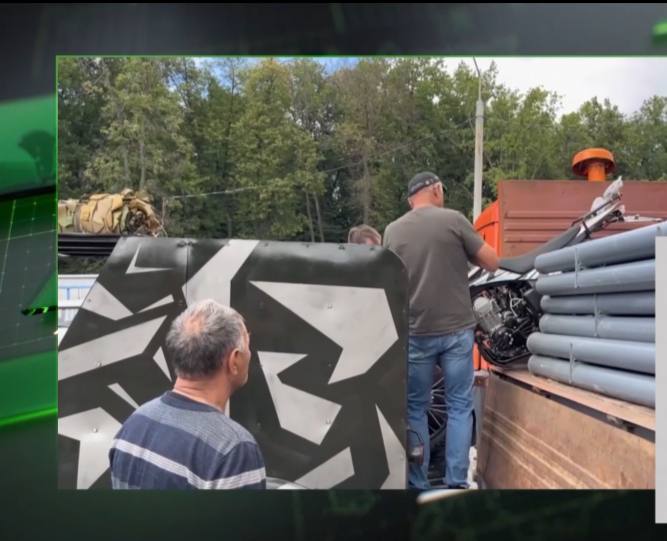 Внедорожники из Уфы прибыли в зону спецоперации