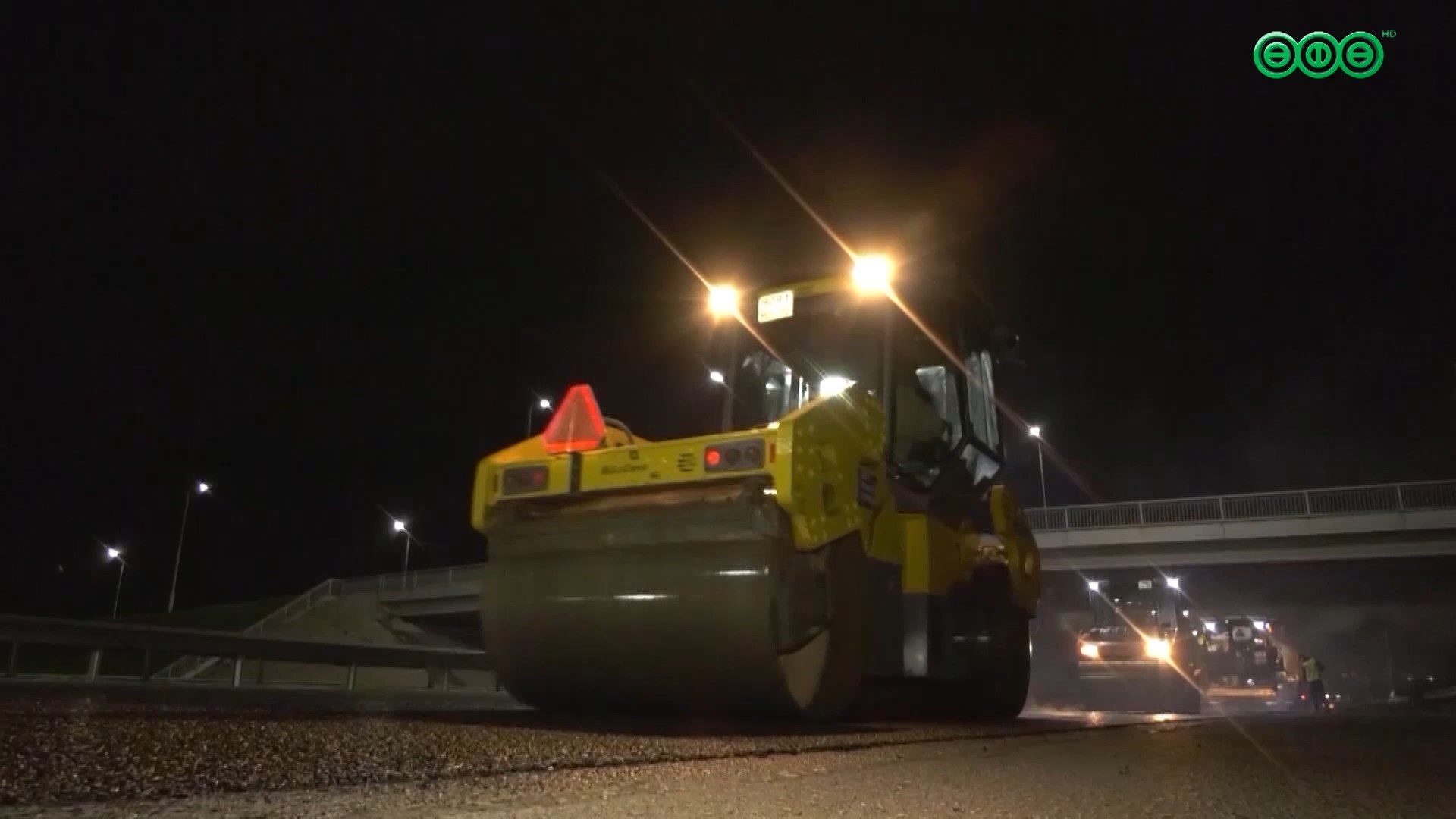 Началась замена верхнего слоя асфальта на трассе Уфа-Аэропорт