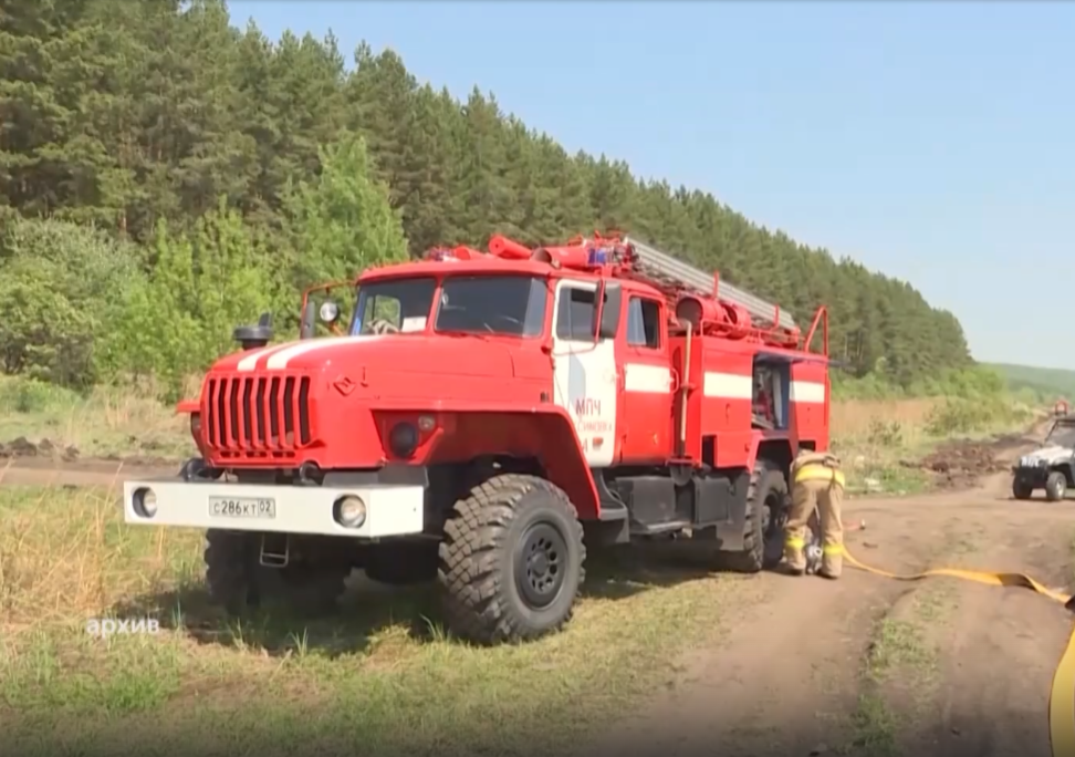 В этом году число пожаров в Башкирии снизилось на 14%