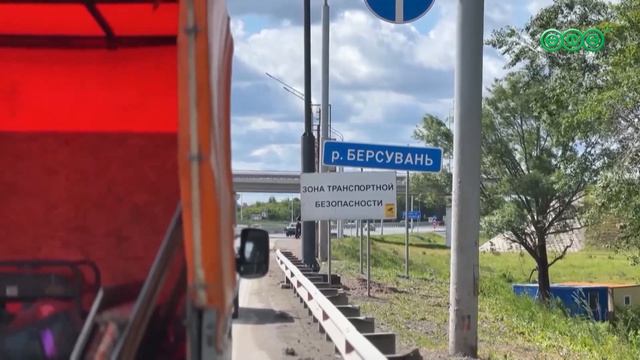 С 9 июня на мосту через реку Берсувань введут реверсивное движение