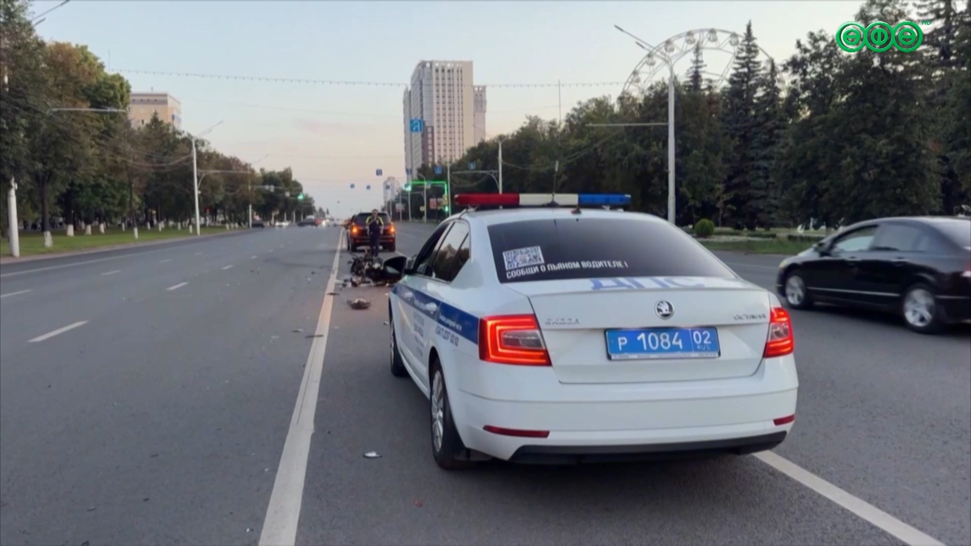 В Уфе 17-летний подросток без прав сбил мотоциклиста