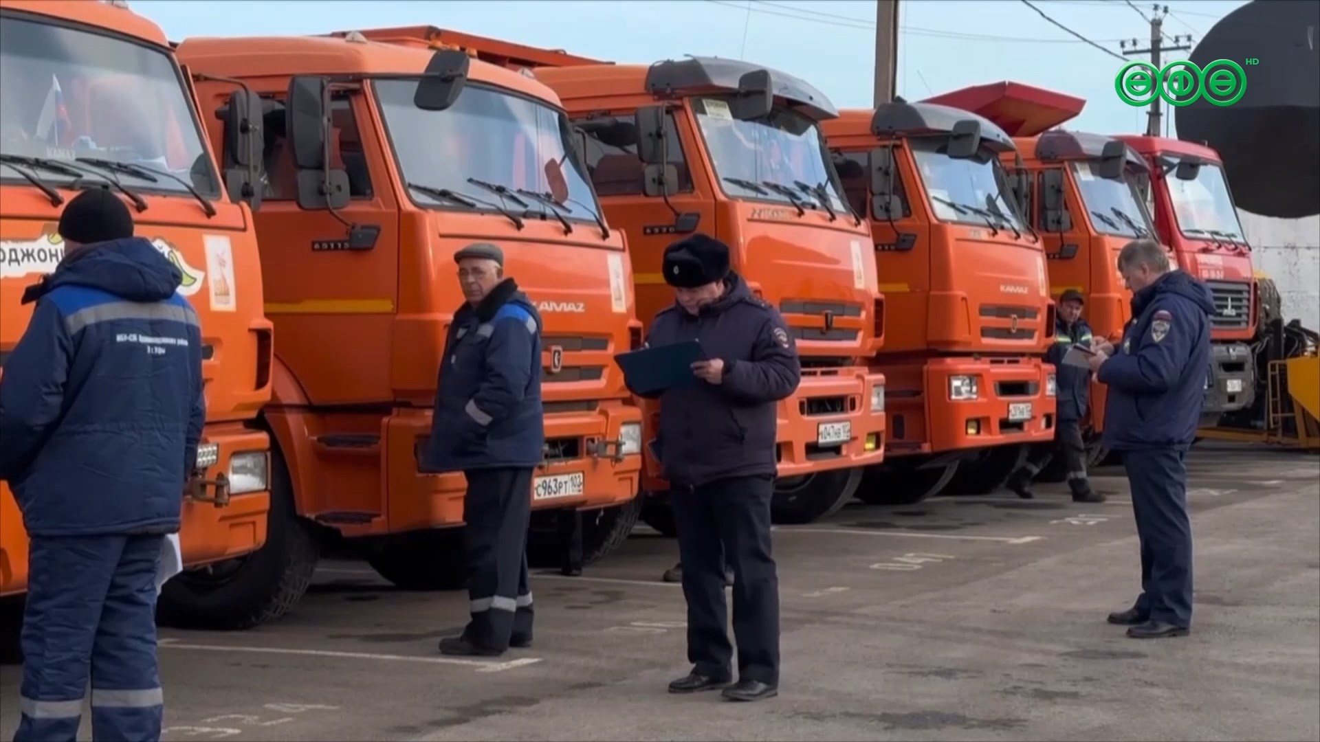 В Уфе завершили осмотр зимней коммунальной техники