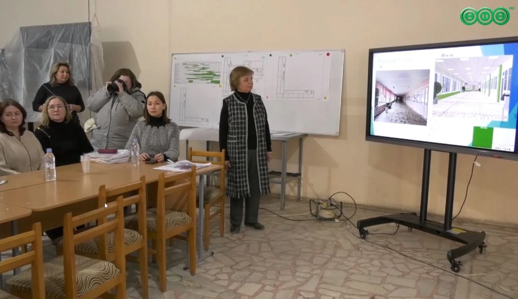 Лицей № 5 преображается: капитальный ремонт выполнен на 22%, мэр Уфы оценил ход работ