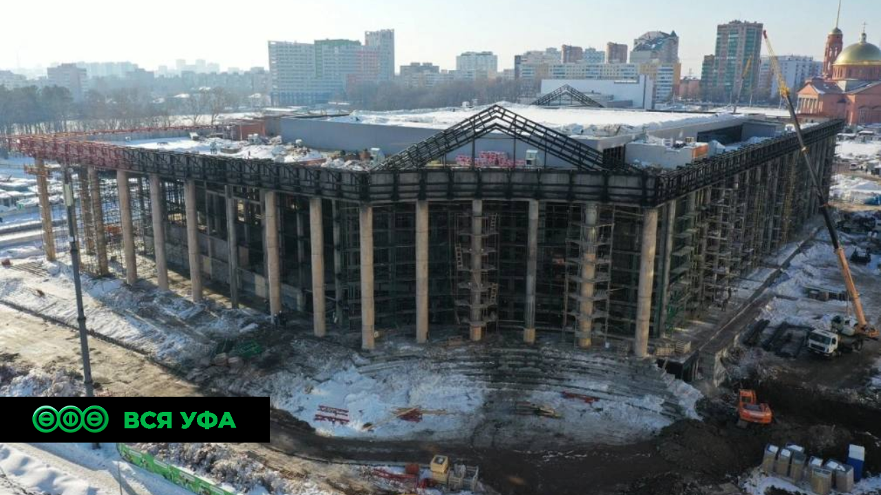 Центр спортивной борьбы в Уфе планируют сдать в конце лета 