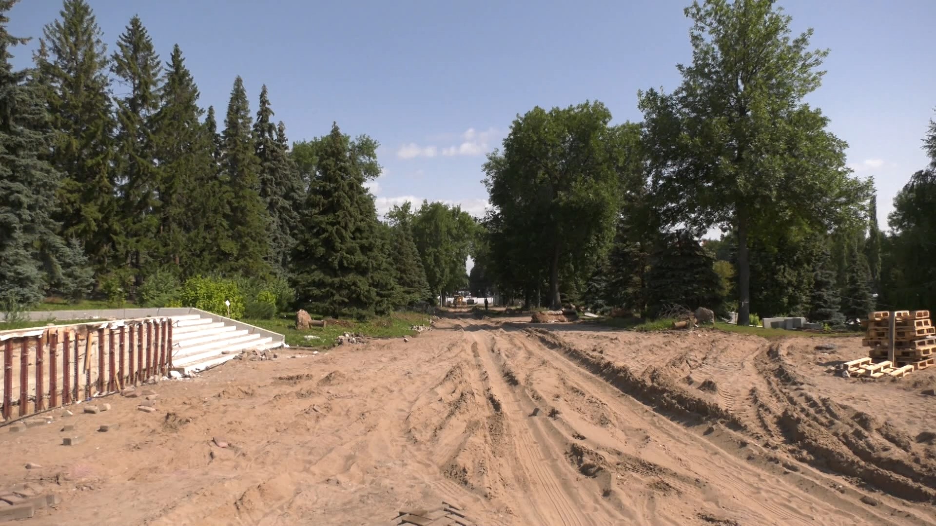 Как идет реконструкция парка Ленина в Уфе