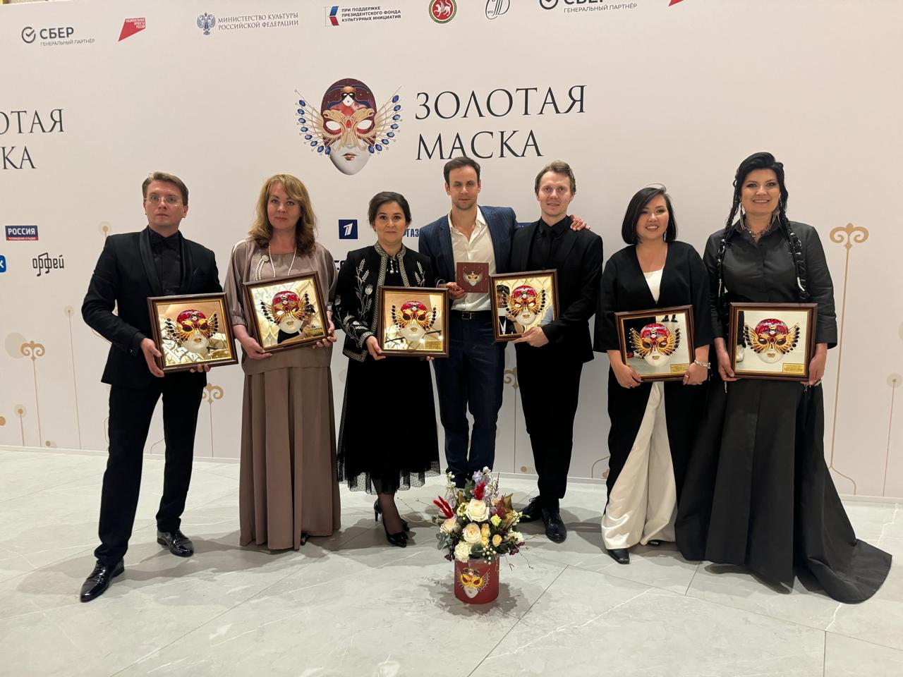 Наш театр оперы и балета наградили премиями «Золотая маска» 