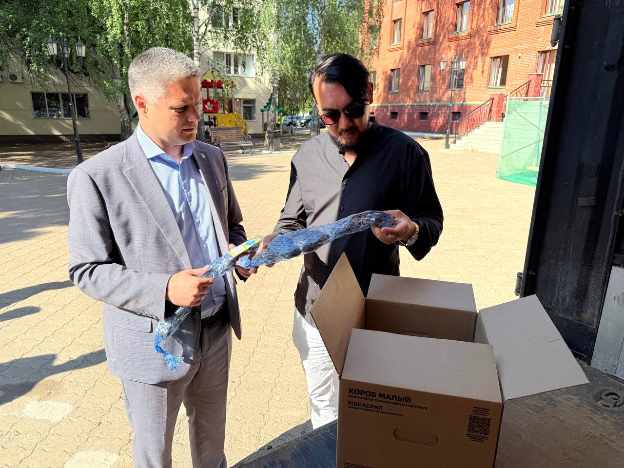 Уфимский предприниматель передал для бойцов 17 км рыболовных сетей